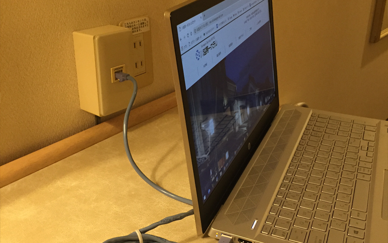 Our rooms are all equipped with high-speed internet (free WiFi and Lan cables)