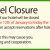 Notice of scheduled closure for piping work